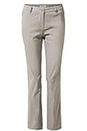 Craghoppers Pro - Pantalones elásticos de Pierna Larga para Mujer, Color Platino, Talla 20, , 48
