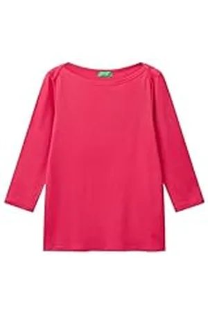 Benetton Maglia M/L 3ga2e16a1 Camiseta, , Mujeres