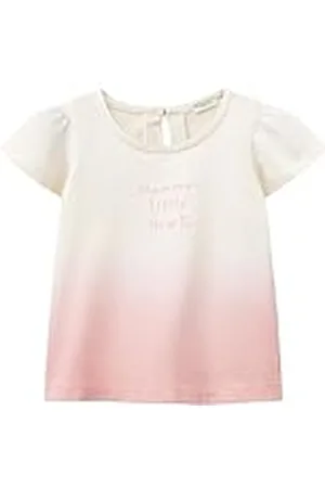 Benetton T-Shirt 3bl0a1066 Camiseta, Color Blanco, 12 Meses Unisex bebé