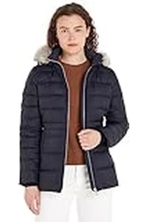Tommy Hilfiger Mujer Cazadora de plumas Down Jacket With Fur invierno, , XXS