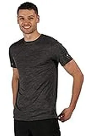 Regatta Fingal V - Camiseta Estampada para Deportes Activos, De Secado Rápido Y Manga Corta T-Shirts/Polos/Vests, Hombre, , L