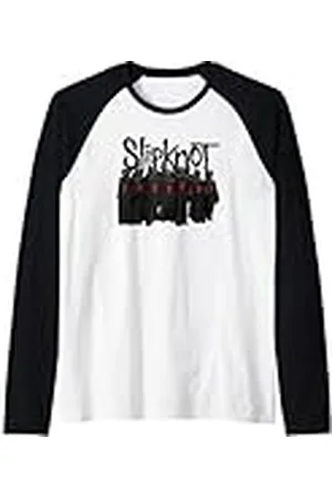 Slipknot Símbolo del Coro Banda de Música Espalda Camiseta Manga Raglan