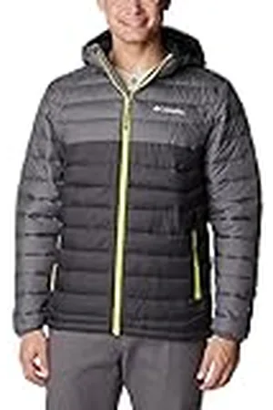 Columbia Powder Lite Hooded Jacket, Chaqueta Acolchada Con Capucha Hombre, , XXL