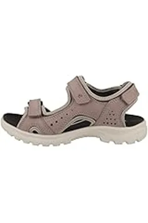 Ecco Onroads, Sandals Mujer, Woodrose/Magnet, 36 EU