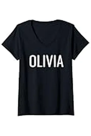 Olivia Mujer Camiseta Cuello V
