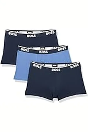 HUGO BOSS 3-Pack Stretch Cotton Regular Fit Trunks Bañador para Hombre, , S