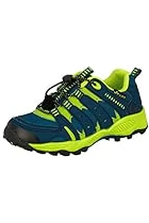 LICO Fremont, Zapatillas Unisex niños, Azul/Verde (Petrol Lemon), 27 EU