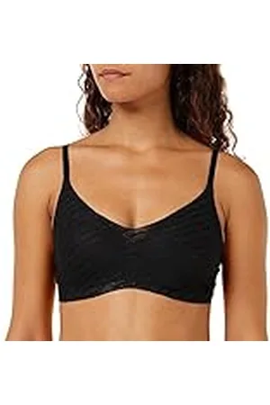 Sloggi Mujer Zero Lacy H Soft Bra, Negro, XS