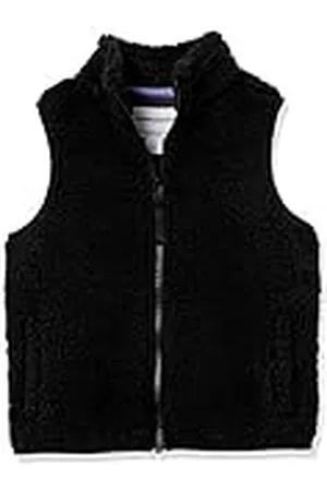 Amazon Chaleco Polar Sherpa con Bolsillos Niña, , 4 años
