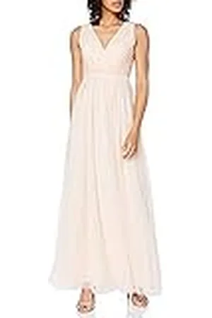 Little Mistress BEA Lace-Trim Maxi Dress Vestido Fiesta Mujer, , 40 (Talla del Fabricante: 12)