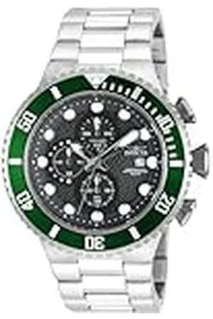 Invicta Pro Diver, Reloj de cuarzo para hombre de acero inoxidable, 52 mm