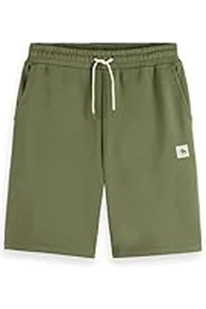Scotch&Soda Essential Logo Badge Sweat Short Pantalones Cortos, , S para Hombre