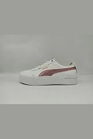 PUMA Carina Lift Glitz Jr, Zapatillas, White Lotus, 39 EU