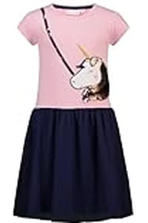 Salt & Pepper BY KIDS PARK Girls Jersey Dress Pocket Atuendo de Jugador, , 140 cm Niñas y niñas