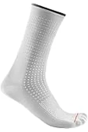 Castelli 4523093 PREMIO 18 SOCK Socks Hombre WHITE Tamaño S/M