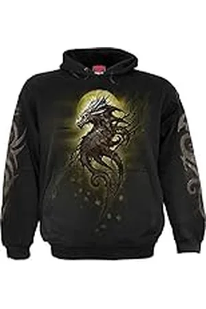 Spiral Oak Dragon Hombre Sudadera con Capucha XL 100% algodón Kapuze mit Tunnelzug Regular