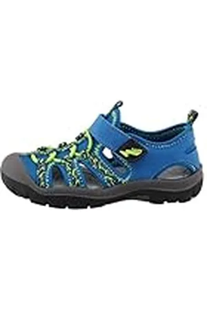 Lurchi 95L0053001, Sandalia, Cobalt-Lime, 29 EU