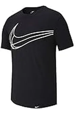 Nike M NK Dry tee Swoosh Ball Camiseta de Manga Corta, Hombre, Black
