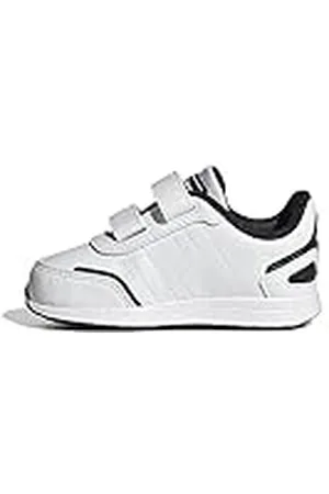 adidas VS Switch 3 Lifestyle Running Hook and Loop Strap Shoes, Zapatillas para Correr Unisex bebé, Cloud White/Core Black/Core Black, 19 EU