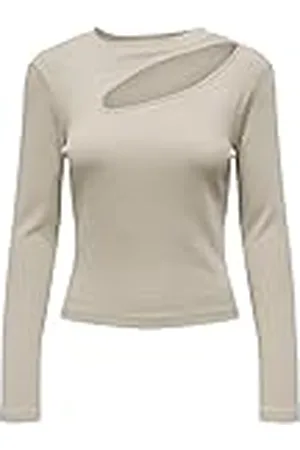 ONLY Onlnussa L/S Top Jrs Camiseta de Manga Larga, , S Mujeres