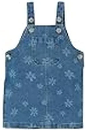 DeFacto Vestido vaquero , lindos vestidos vaqueros para niñas, vestido adorable para niñas, selección versátil de vestidos para niñas