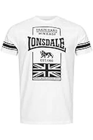 Lonsdale London Charmouth - Camiseta para Hombre, Talla Normal