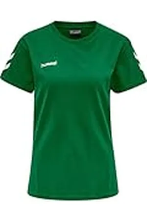 Hummel HMLGO - Camiseta de algodón para Mujer, Talla S/S, Jalea, XS