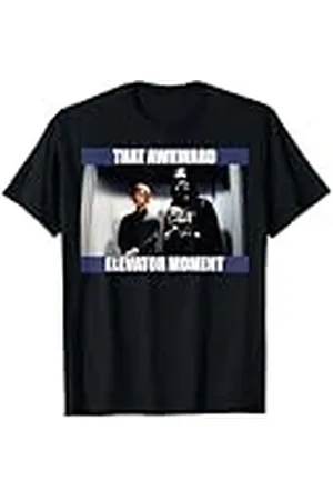 STAR WARS Darth Vader & Luke That Awkward Elevator Moment Camiseta