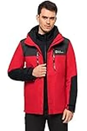 Jack Wolfskin Jasper 3 en 1 Jkt M Ropa de Abrigo, , S para Hombre