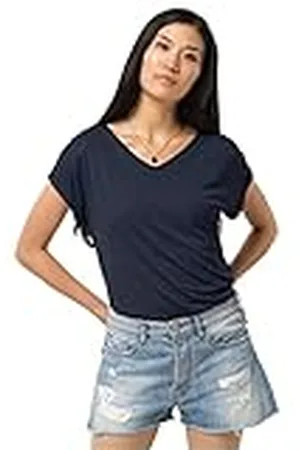 Jack Wolfskin Coral Coast - Camiseta para Mujer, Mujer, 1806381, Azul Oscuro, Large
