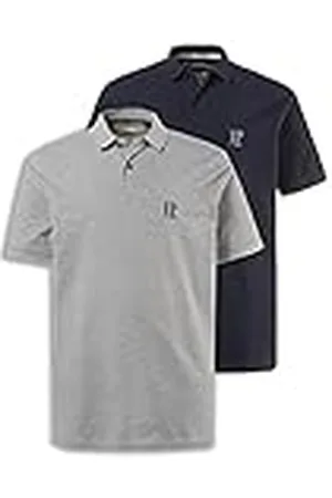 JP 1880 Polo, básico, Media Manga, piqué, hasta la Talla 10XL XXL 702560730-XXL
