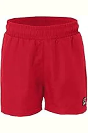 Fila Lahntal Beach Shorts Pantalones Cortos, Color Rojo, 110-116 Hombres