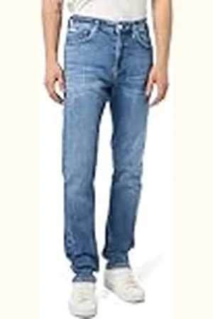 Calvin Klein Vaqueros Hombre Skinny Fit, Azul , 34W/36L