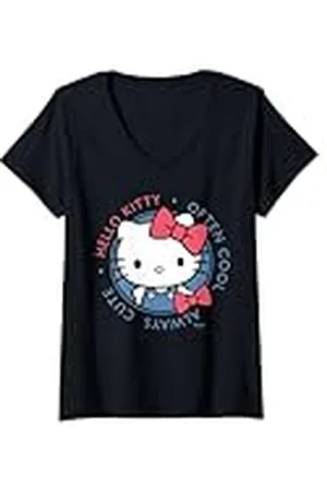 Sanrio Mujer Hello Kitty - Often Cool Always Cute Camiseta Cuello V