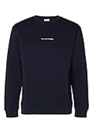 SELECTED Slhhankie Logo Crew Neck Sweat Noos Sudadera, , L para Hombre