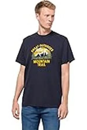 Jack Wolfskin Jw Mountain Trail T M Camiseta, , L para Hombre