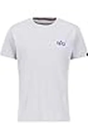 Alpha Industries Puff Print Logo BP T Camiseta, , L para Hombre