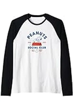 Peanuts Club Social Desde 1950 Camiseta Manga Raglan
