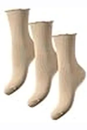 Pieces® Pcafia 3 Pack Socks Noos Calcetines, , Talla única (Pack de 3) Mujeres