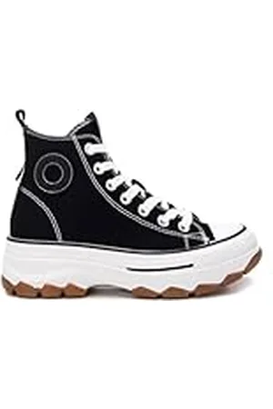 Refresh Zapatilla Mujer Negro - Calzado Cómodo y Versátil - Moda casual - Modelo 17247607 (Talla 41)