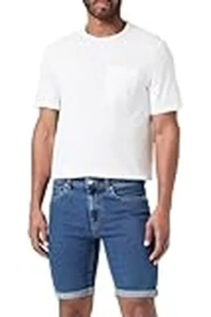 Only & Sons Onsply MBD 9039 Bj Dnm-Pantalones Cortos Noos Vaqueros, , L para Hombre
