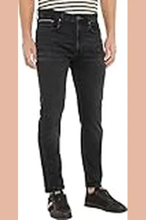 Tommy Hilfiger Hombre Vaqueros Slim Black tejido elástico, Negro (Blair Black), 38W / 30L