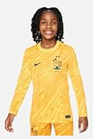 Nike Camiseta de Manga Larga Unisex para niños France Dri-fit Stadium JSY