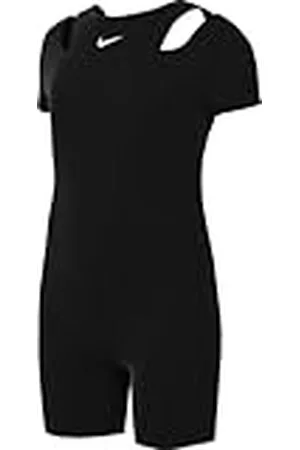 Nike Mono Dri-Fit para niños mayores (niñas), negro/blanco, HJ3379-010, M