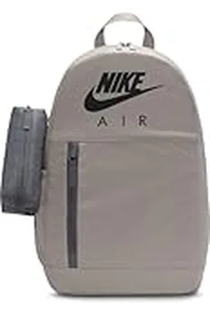 Nike MISC - Mochila infantil (20 L), color gris y negro, , talla única, Deportes