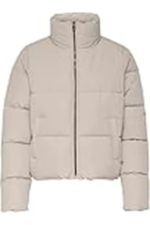 ONLY Onldolly Short Puffer Jacket Otw Noos Chaqueta Acolchada, Piedra Pumice, XXL para Mujer