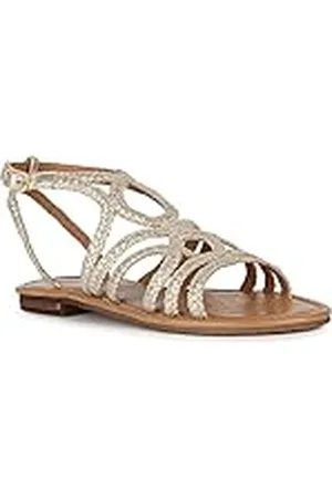Geox D Sozy S, Sandalias planas Mujer, , 37 EU