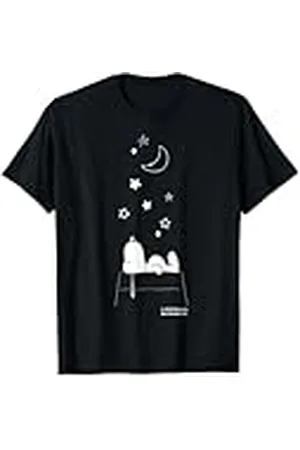 Peanuts Snoopy Cielo estrellado Camiseta