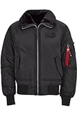 Alpha Industries B15-3 TT Chaqueta, Negro (Black-03), Medium para Hombre