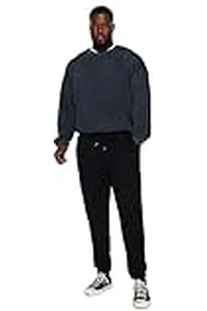 Trendyol Tmnaw24aj00003 Pantalones Deportivos de Talla Grande, , 4XL para Hombre